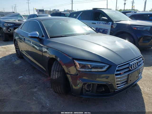 46026140 :رقم المزاد ، WAUR4AF56JA007113 vin ، 2018 Audi S5 3.0t Premium Plus مزاد بيع