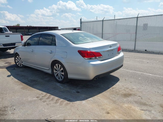 2011 Toyota Avalon Limited მანქანა იყიდება აუქციონზე, vin: 4T1BK3DB1BU384796, აუქციონის ნომერი: 46026147