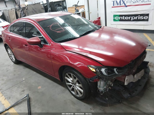 46026160 :رقم المزاد ، JM1GJ1U54G1446342 vin ، 2016 Mazda Mazda6 I Sport مزاد بيع