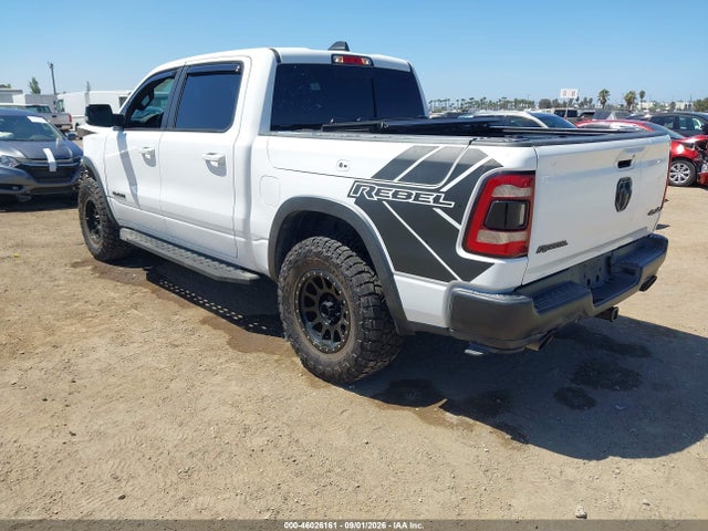 46026161 :رقم المزاد ، 1C6SRFLT1LN298189 vin ، 2020 Ram 1500 Rebel  4x4 5'7 Box مزاد بيع