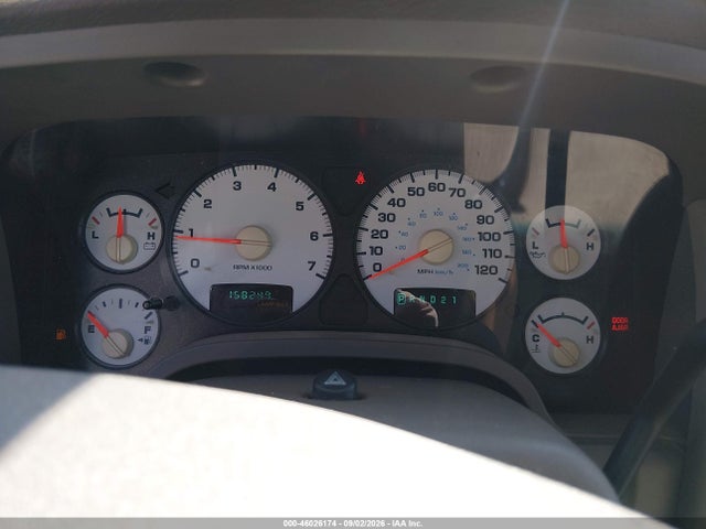2005 Dodge Ram 1500 Slt/laramie მანქანა იყიდება აუქციონზე, vin: 1D7HA18D35J510315, აუქციონის ნომერი: 46026174