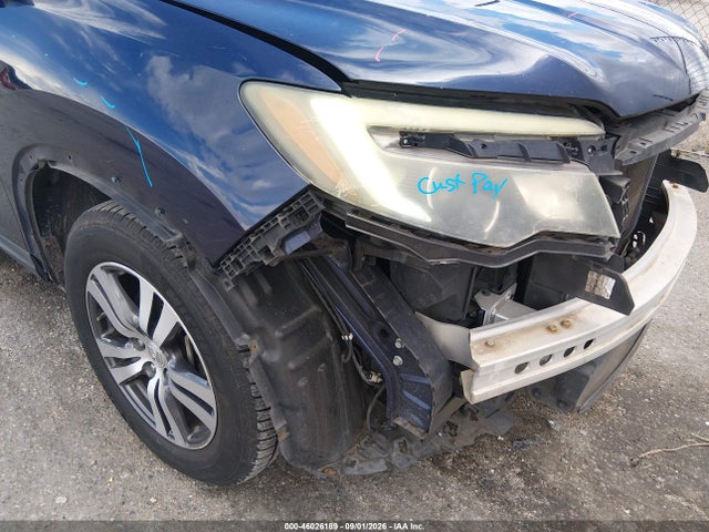 5FNYF6H58GB039287 Honda Pilot Ex-l
