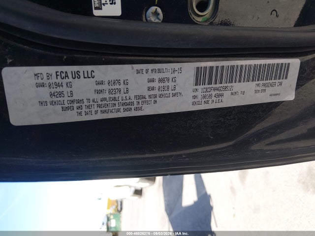 Dodge DART SE 2016 1C3CDFAA4GD585121 Image 9