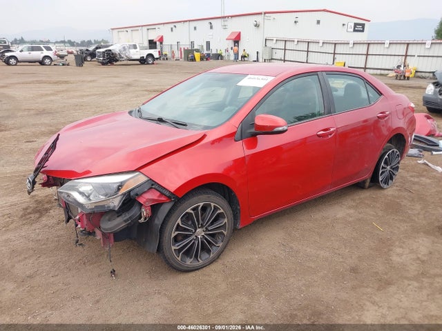 2016 Toyota Corolla S Plus მანქანა იყიდება აუქციონზე, vin: 2T1BURHE9GC716025, აუქციონის ნომერი: 46026301
