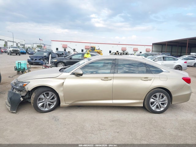 2019 Honda Accord Lx მანქანა იყიდება აუქციონზე, vin: 1HGCV1F12KA130297, აუქციონის ნომერი: 46026322
