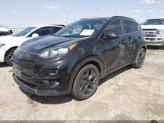 Продажа на аукционе авто 2022 Kia Sportage Nightfall Edition, vin: KNDP63AC2N7012480, номер лота: 46026347