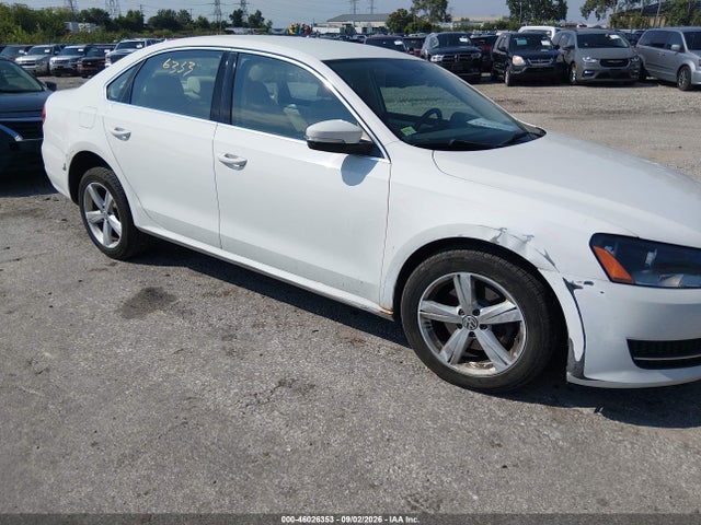 46026353 :رقم المزاد ، 1VWBP7A38DC117445 vin ، 2013 Volkswagen Passat 2.5l Se مزاد بيع