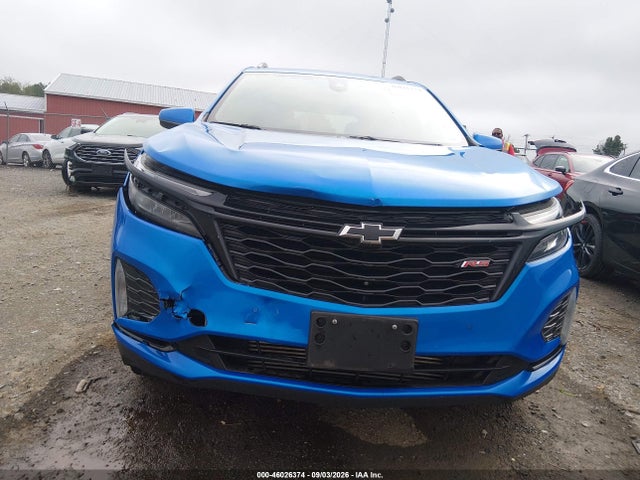 2024 Chevrolet Equinox Awd Rs მანქანა იყიდება აუქციონზე, vin: 3GNAXWEG1RS111341, აუქციონის ნომერი: 46026374