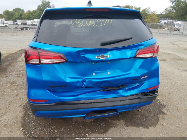 2024 Chevrolet Equinox Awd Rs მანქანა იყიდება აუქციონზე, vin: 3GNAXWEG1RS111341, აუქციონის ნომერი: 46026374