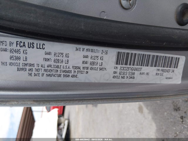 Продаж на аукціоні авто 2016 Dodge Challenger R/t Plus Shaker, vin: 2C3CDZBTXGH202237, номер лоту: 46026442