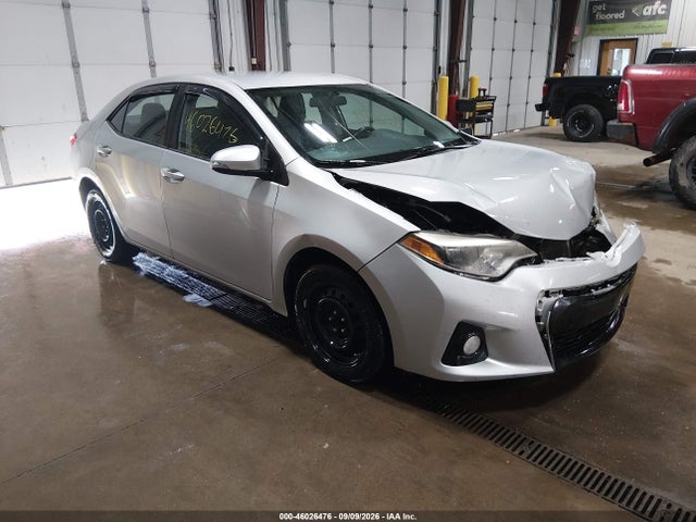 2015 Toyota Corolla S მანქანა იყიდება აუქციონზე, vin: 5YFBURHE4FP346567, აუქციონის ნომერი: 46026476