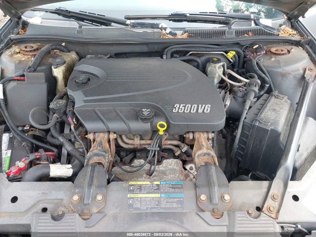 2006 Chevrolet Impala Ls მანქანა იყიდება აუქციონზე, vin: 2G1WB58K069117382, აუქციონის ნომერი: 46026572