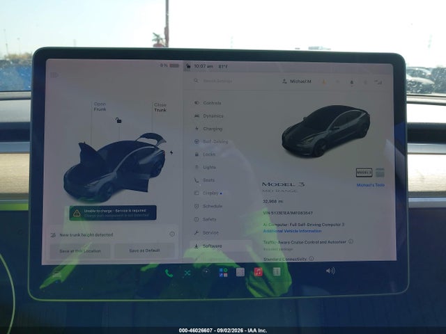 Продаж на аукціоні авто 2021 Tesla Model 3 Standard Range Plus Rear-wheel Drive, vin: 5YJ3E1EA1MF083547, номер лоту: 46026607