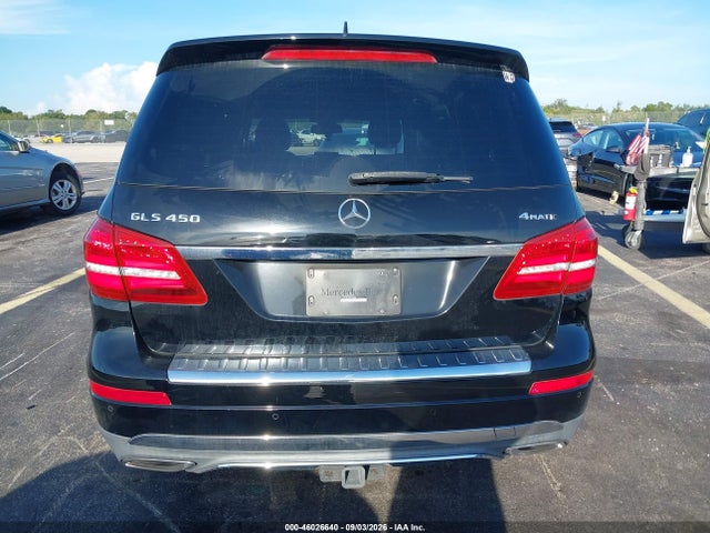 2018 Mercedes-benz Gls 450 4matic მანქანა იყიდება აუქციონზე, vin: 4JGDF6EE8JB180269, აუქციონის ნომერი: 46026640