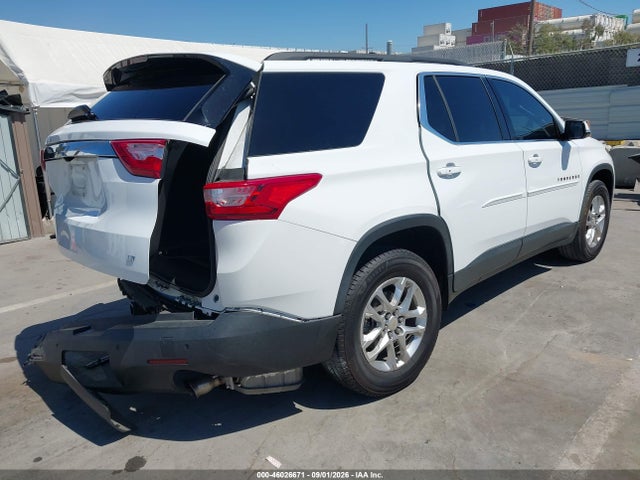 2020 Chevrolet Traverse Fwd Lt Cloth მანქანა იყიდება აუქციონზე, vin: 1GNERGKW5LJ249213, აუქციონის ნომერი: 46026671