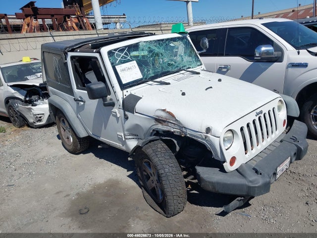 Aukcja sprzedaży 2013 Jeep Wrangler Sport, vin: 1C4GJWAG4DL601278, numer aukcji: 46026673