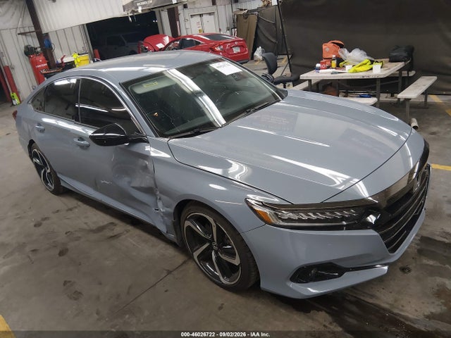 Продажа на аукционе авто 2021 Honda Accord Sport Special Edition, vin: 1HGCV1F4XMA114734, номер лота: 46026722