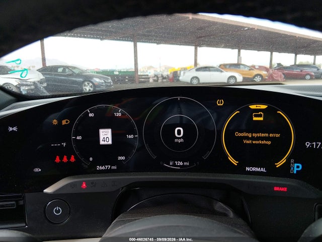 2021 Porsche Taycan მანქანა იყიდება აუქციონზე, vin: WP0AA2Y1XMSA13801, აუქციონის ნომერი: 46026745