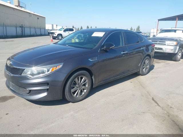 2017 Kia Optima Lx Turbo მანქანა იყიდება აუქციონზე, vin: 5XXGT4L19HG171180, აუქციონის ნომერი: 46026764
