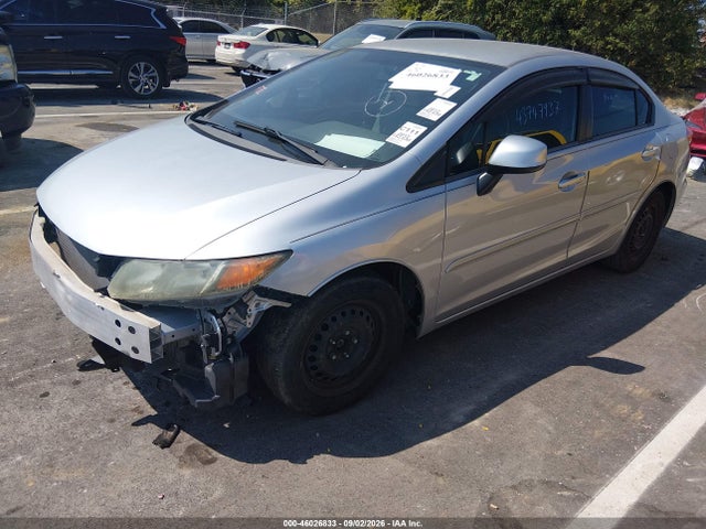 Aukcja sprzedaży 2012 Honda Civic Lx, vin: 19XFB2E50CE053412, numer aukcji: 46026833