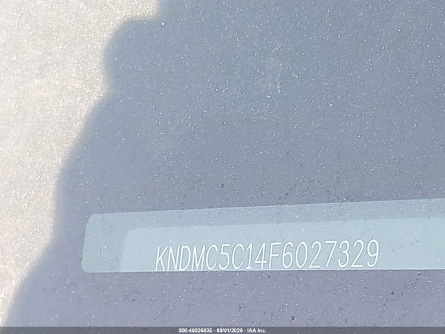 KNDMC5C14F6027329 KIA SEDONA EX