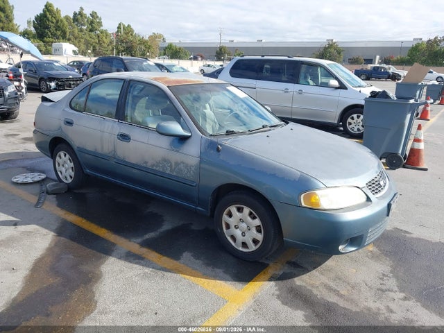 2001 Nissan Sentra Gxe მანქანა იყიდება აუქციონზე, vin: 3N1CB51D41L522370, აუქციონის ნომერი: 46026836