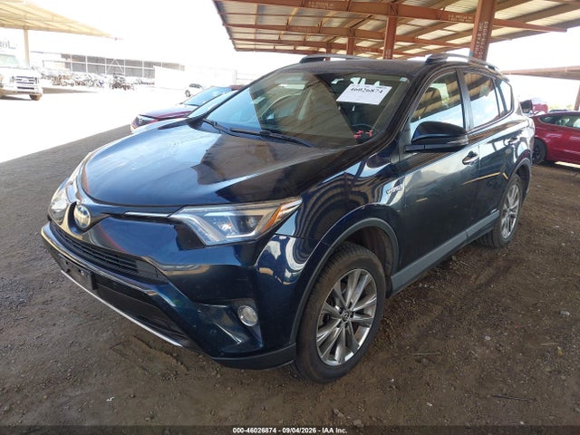 2017 Toyota Rav4 Hybrid Limited მანქანა იყიდება აუქციონზე, vin: JTMDJREV2HD070952, აუქციონის ნომერი: 46026874