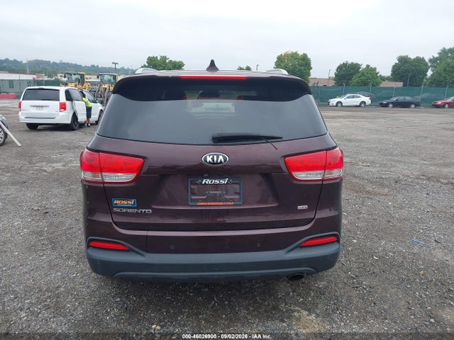 46026900 :رقم المزاد ، 5XYPGDA36GG026388 vin ، 2016 Kia Sorento 2.4l Lx مزاد بيع