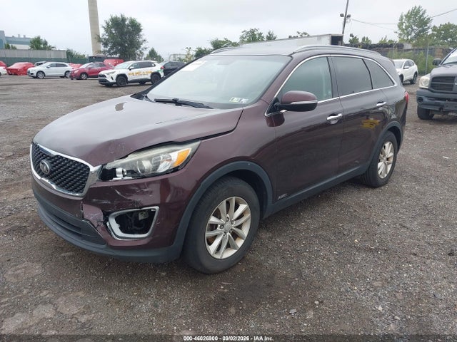 46026900 :رقم المزاد ، 5XYPGDA36GG026388 vin ، 2016 Kia Sorento 2.4l Lx مزاد بيع