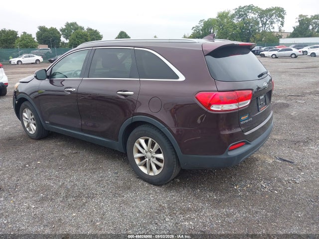 46026900 :رقم المزاد ، 5XYPGDA36GG026388 vin ، 2016 Kia Sorento 2.4l Lx مزاد بيع