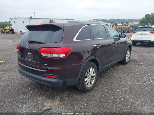 46026900 :رقم المزاد ، 5XYPGDA36GG026388 vin ، 2016 Kia Sorento 2.4l Lx مزاد بيع