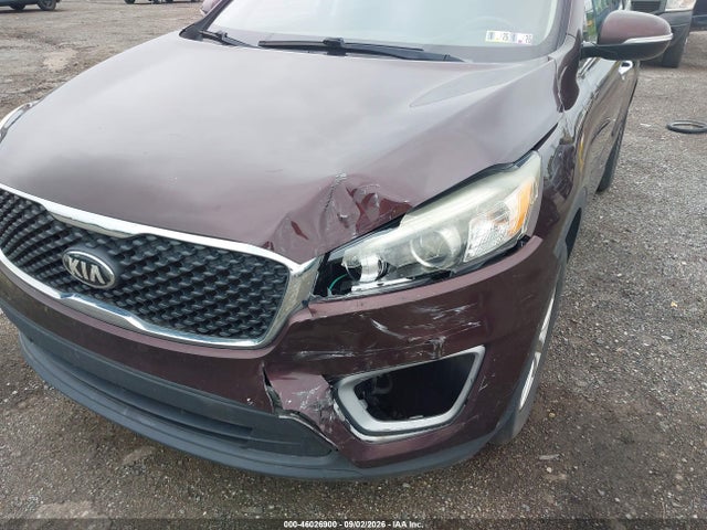 46026900 :رقم المزاد ، 5XYPGDA36GG026388 vin ، 2016 Kia Sorento 2.4l Lx مزاد بيع