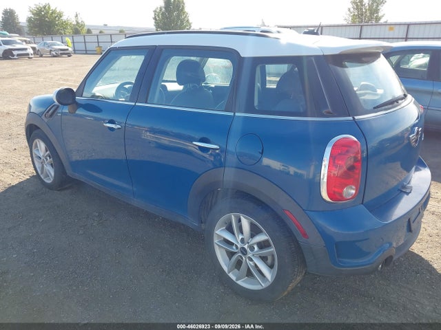 Продажа на аукционе авто 2012 Mini Cooper S Countryman, vin: WMWZC3C55CWL83956, номер лота: 46026923