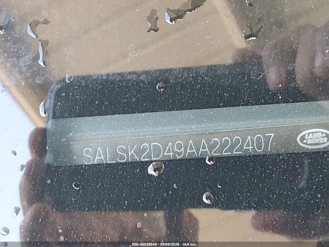 Продаж на аукціоні авто 2010 Land Rover Range Rover Sport Hse, vin: SALSK2D49AA222407, номер лоту: 46026949