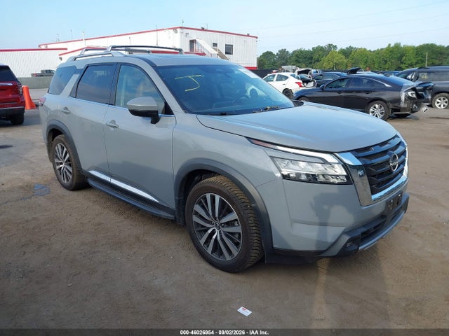 2022 Nissan Pathfinder Platinum 4wd მანქანა იყიდება აუქციონზე, vin: 5N1DR3DK7NC228194, აუქციონის ნომერი: 46026954