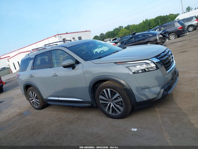 2022 Nissan Pathfinder Platinum 4wd მანქანა იყიდება აუქციონზე, vin: 5N1DR3DK7NC228194, აუქციონის ნომერი: 46026954