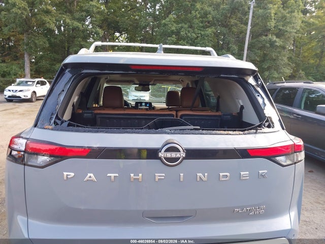 2022 Nissan Pathfinder Platinum 4wd მანქანა იყიდება აუქციონზე, vin: 5N1DR3DK7NC228194, აუქციონის ნომერი: 46026954