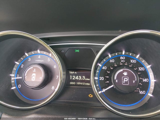 2013 Hyundai Sonata Gls მანქანა იყიდება აუქციონზე, vin: 5NPEB4AC8DH700700, აუქციონის ნომერი: 46026961