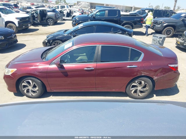 Aukcja sprzedaży 2016 Honda Accord Lx, vin: 1HGCR2F33GA094414, numer aukcji: 46026970
