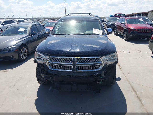 46027031 :رقم المزاد ، 1C4SDJETXCC188308 vin ، 2012 Dodge Durango Citadel مزاد بيع