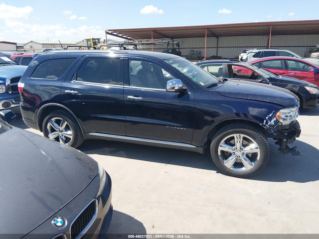 46027031 :رقم المزاد ، 1C4SDJETXCC188308 vin ، 2012 Dodge Durango Citadel مزاد بيع