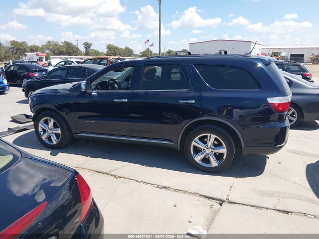 46027031 :رقم المزاد ، 1C4SDJETXCC188308 vin ، 2012 Dodge Durango Citadel مزاد بيع