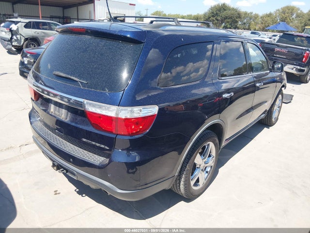 46027031 :رقم المزاد ، 1C4SDJETXCC188308 vin ، 2012 Dodge Durango Citadel مزاد بيع