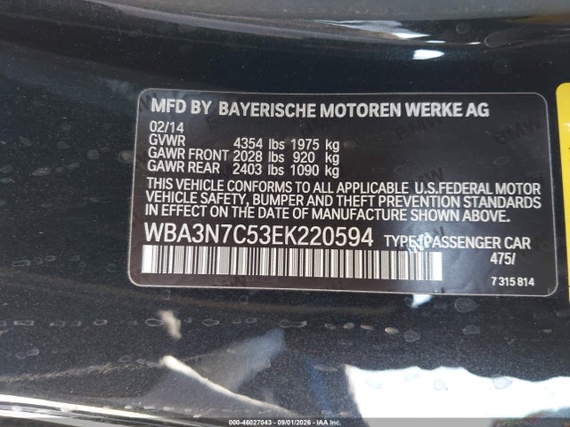 BMW 428i 2014 WBA3N7C53EK220594 Image 9
