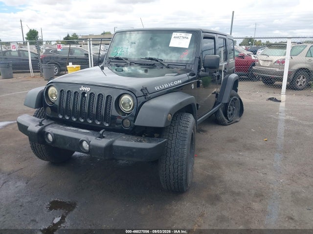 Продаж на аукціоні авто 2016 Jeep Wrangler Unlimited Rubicon, vin: 1C4BJWFG7GL189672, номер лоту: 46027056