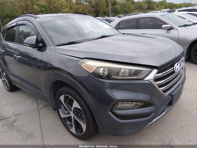 2016 Hyundai Tucson Limited მანქანა იყიდება აუქციონზე, vin: KM8J33A25GU226403, აუქციონის ნომერი: 46027103
