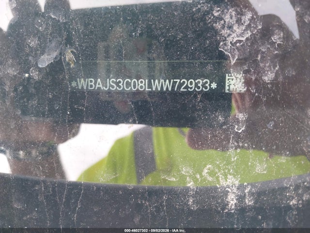 46027302 :رقم المزاد ، WBAJS3C08LWW72933 vin ، 2020 Bmw 540i Xdrive مزاد بيع
