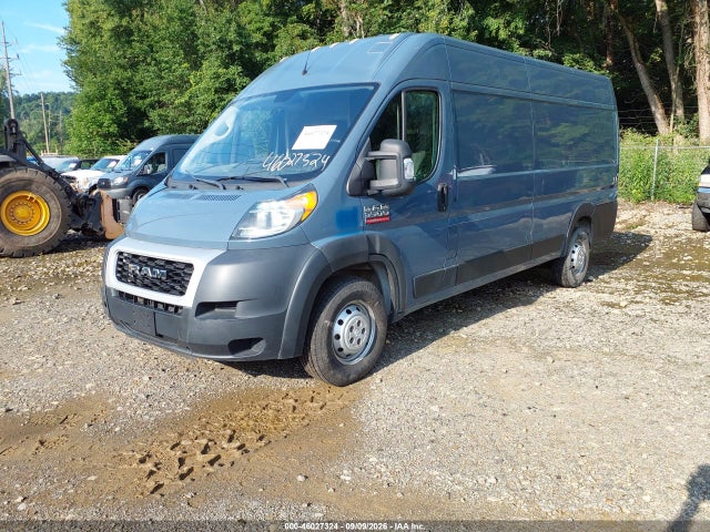 Auction sale of the 2019 Ram Promaster 3500 Cargo Van High Roof 159 Wb Ext, vin: 3C6URVJG3KE551508, lot number: 46027324