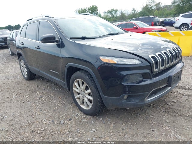Продажа на аукционе авто 2015 Jeep Cherokee Limited, vin: 1C4PJMDB5FW606429, номер лота: 46027336