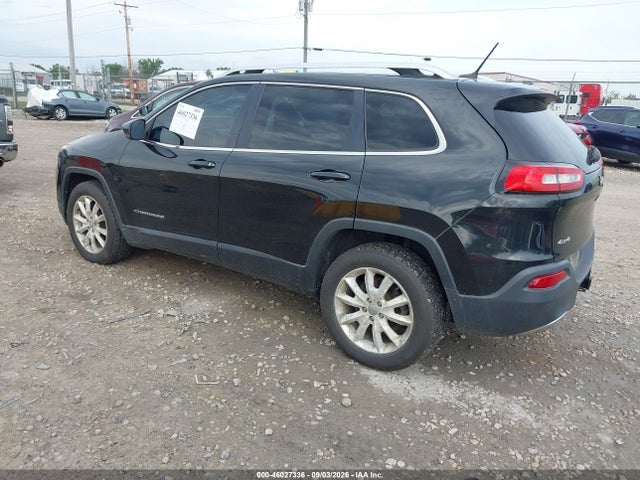 Продажа на аукционе авто 2015 Jeep Cherokee Limited, vin: 1C4PJMDB5FW606429, номер лота: 46027336